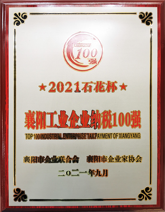 2021年纳税百强企业