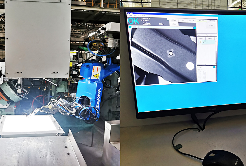 视觉检测系统（视野：300MMX220MM）